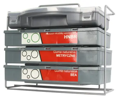 Set O-obročnih tesnil 900kos v organizatorju