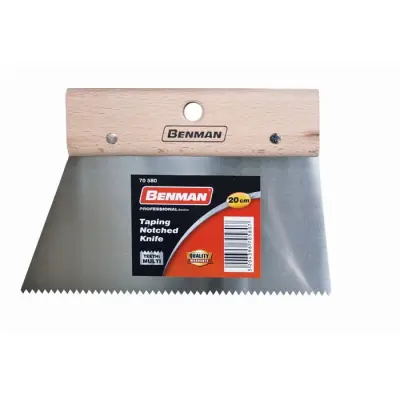 Inox gladilka za lepilo 200mm – polaganje vinila