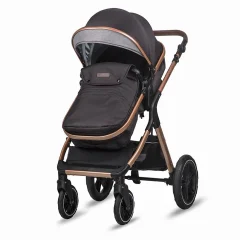 Otroški voziček 3in1 Coccolle Melora Diamond črna smart