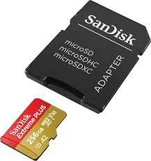 SanDisk Extreme PLUS 256 GB microSDXC