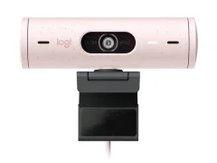 LOGITECH BRIO 500, Full HD spletna kamera, roza