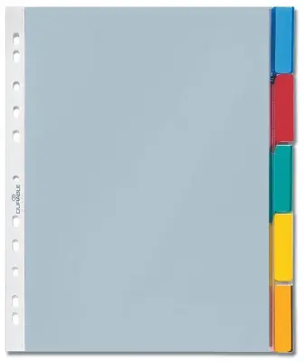 Durable Ločilni listi - U mapa A4 5-delni (6630)