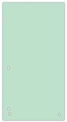 Donau Ločilni listi ozki 235x105mm, zeleni