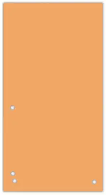 Donau Ločilni listi ozki 235x105mm, oranžni
