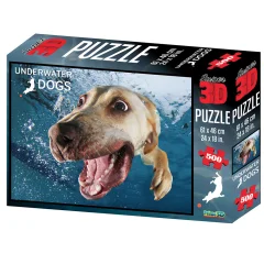Sestavljanka - puzzle 3D pes Bella 61 x 46cm 500kos