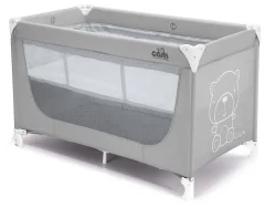 Prenosna posteljica PISOLINO Teddy Grey