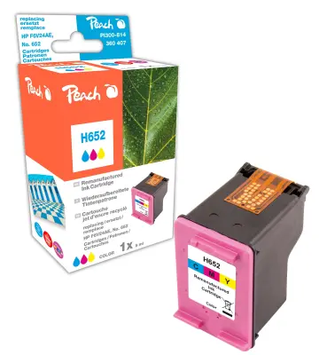 Črnilo Peach HP 652 F6V24AE, 8ml color 319932