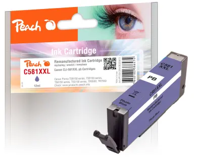 Črnilo Peach Canon CLI581XXL ph modra 12ml, 320673 &gt;sm