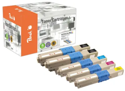 Toner Peach OKI C301/C321 44973533-6 komplet 2 xBk, 1 x C, M, Y 111911