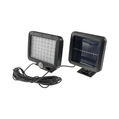 LED solarni reflektor s solarnim panelom 300lm 6000K