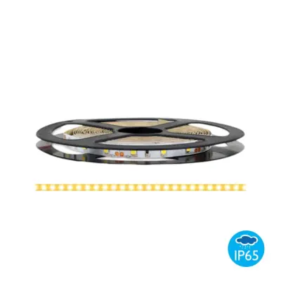 LED trak 12V 600 LED 9,6W/m IP65 2700K 5m