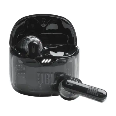JBL TUNE FLEX TWS prosojne črne slušalke