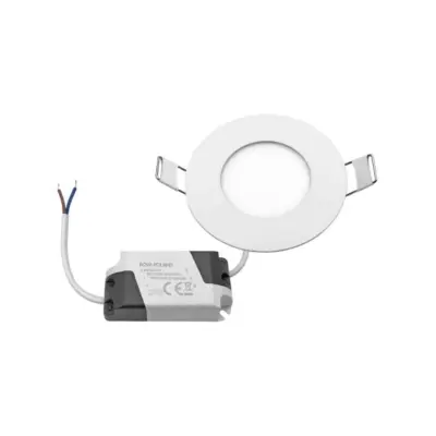 Vgradni LED panel 3W 4000K 150lm fi 83mm