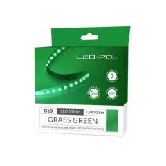 Barvni LED trak travnato zelen "GRASS GREEN" 14,6w/m 12V IP20 5m
