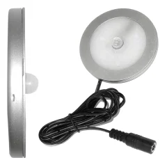 SMD LED pohištvena svetilka s senzorjem okrogla s senzorjem gibanja 2,9W toplo bela 3000K