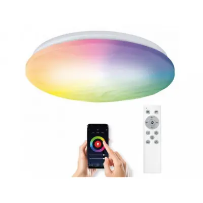 Smart Wi-Fi Tuya LED plafoniera 18W RGB + 3000-6000K