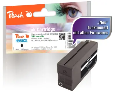 Črnilo Peach HP 950XL CN045AE 78ml black 317244