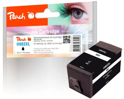 Črnilo Peach HP 903XL T6M15AE, 28ml black 320001