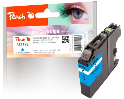 Črnilo Peach Brother LC-525XL 12ml cyan 320075