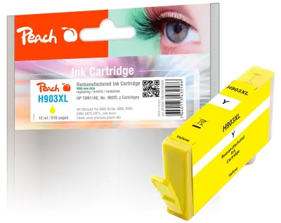 Črnilo Peach HP 903XL T6M11AE, 12ml yellow 320005