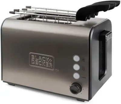 TOASTER IZ NERJAVEČEGA JEKLA 900 W