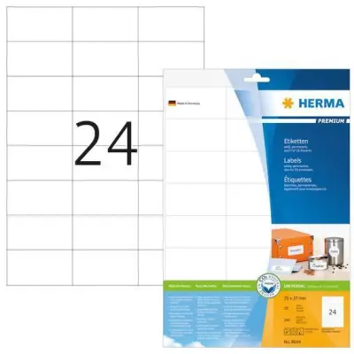 ETIKETE 70 x 37 mm 8644 SUPERPRINT HERMA 10/1