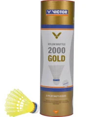 Badminton žogice Victor V-Nylon Shuttle 2000 gold