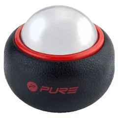 Pure2Improve Hladna masažna krogla srebrna in črna