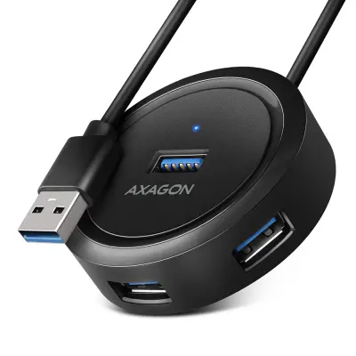 AXAGON Hub 4xUSB 3.2 30 cm USB-A HUE-P1A