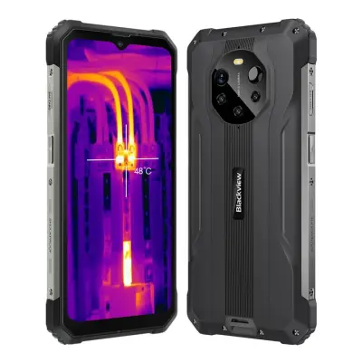 BLACKVIEW BL8800 PRO 8GB+128GB pametni robustni telefon črn