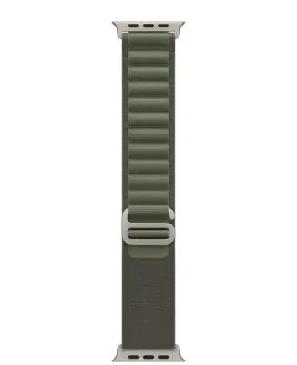 Apple Watch 49mm Band: Green Alpine Loop - Large