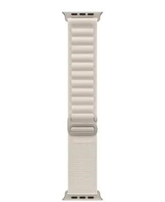 Apple Watch 49mm Band: Starlight Alpine Loop - Large