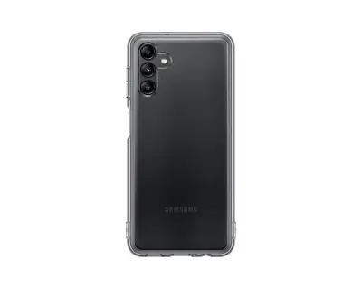 SAMSUNG GALAXY A04S SOFT CLEAR ovitek črn