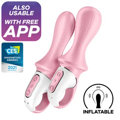 VIBRATOR Satisfyer Air Pump Booty 5+ Pink