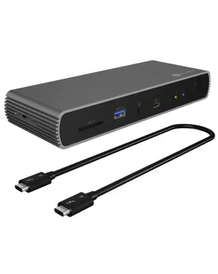 Icybox IB-DK8801-TB4 Thunderbolt 4 priklopna postaja s Power Delivery PD100W