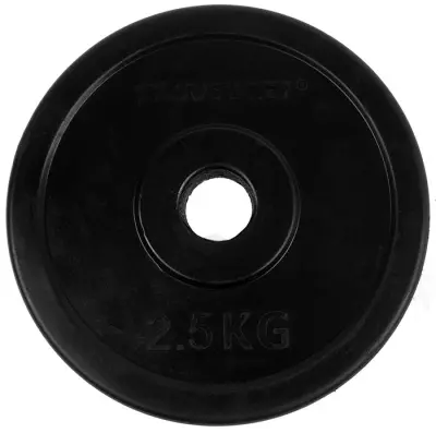 Gumirana utež 2,5 kg