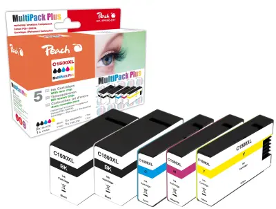 Črnilo Peach Canon PGI-1500XL 2 x 37ml, 3 x13ml, komplet 5/1 319579