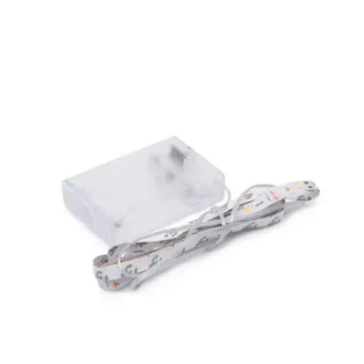 LED trak na baterije toplo beli 30 LED 3xAA 1m