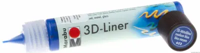 Barva v plastenki - 3D liner 25ml, modra 18030009652