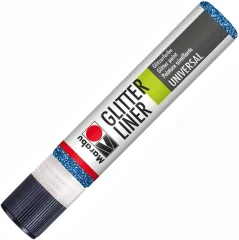 Barva v plastenki - Glitter liner 25ml safirno modra 18030009594