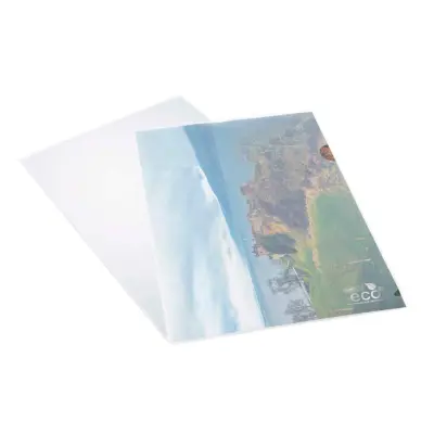 ECO mapa L za dokumente  A4 prozorna PP 25/1 Rapesco 1105