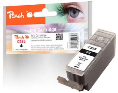 ČRNILO PEACH CANON PGI-525XL, BLACK 19ml 314238