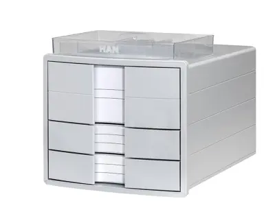 HAN Predalnik IMPULS zaprt 2+1 siv