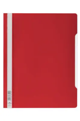 Durable Mapa s sponko (2570) rdeča