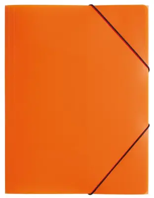 Pagna Mapa z zavihki in el. A3, oranžna