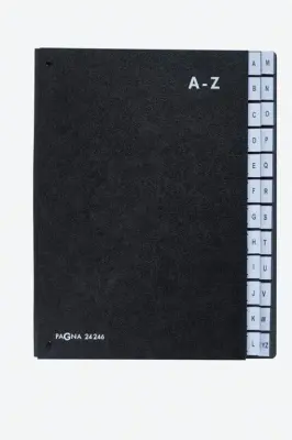 Pagna Podpisna mapa, 24-delna, A-Z