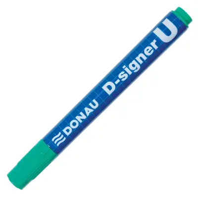Donau Marker perm. D-Signer U, okr.kon. zelen 4 mm 10 KOS