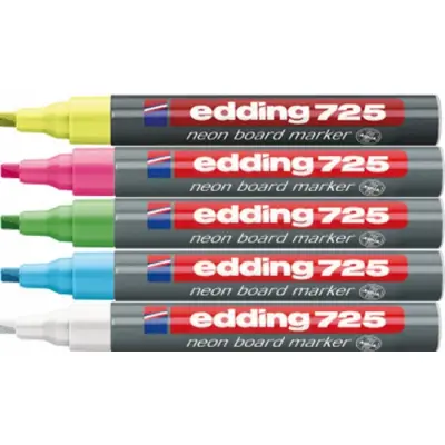 BOARDMARKER ZA TABLO E-725 NEON RUMEN
