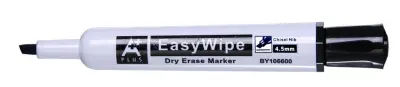 A PLUS Marker za belo tablo EASYWIPE C, črn prirezana konica 12 KOS