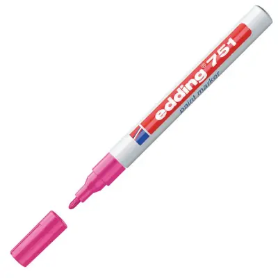 MARKER PAINT Z LAKOM ROZA EDDING 751 1-2 mm